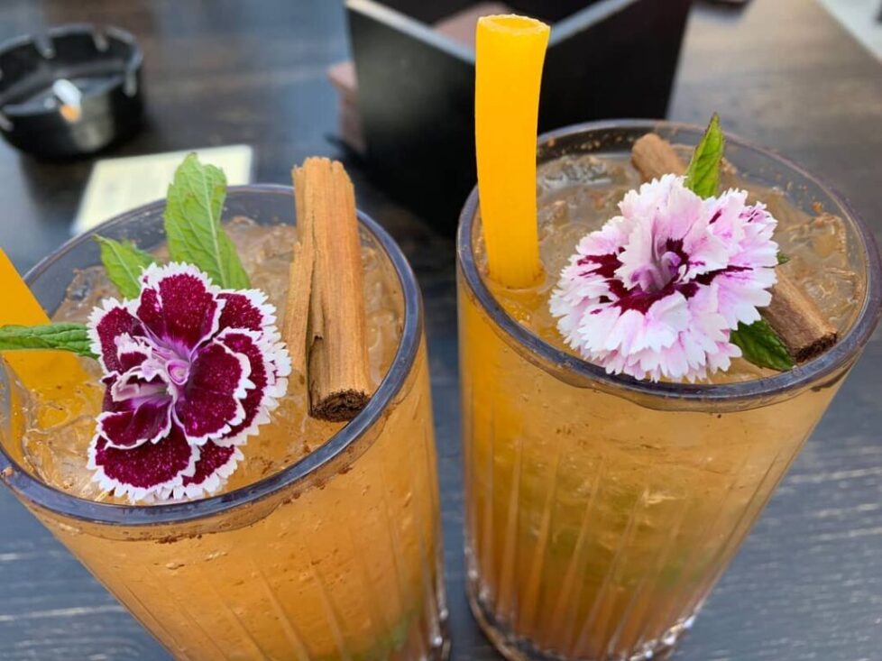 Canù — cocktail con cannucce di pasta